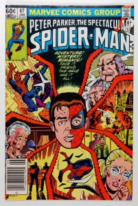 The Spectacular Spider-Man #67 (1982) NEWSSTAND