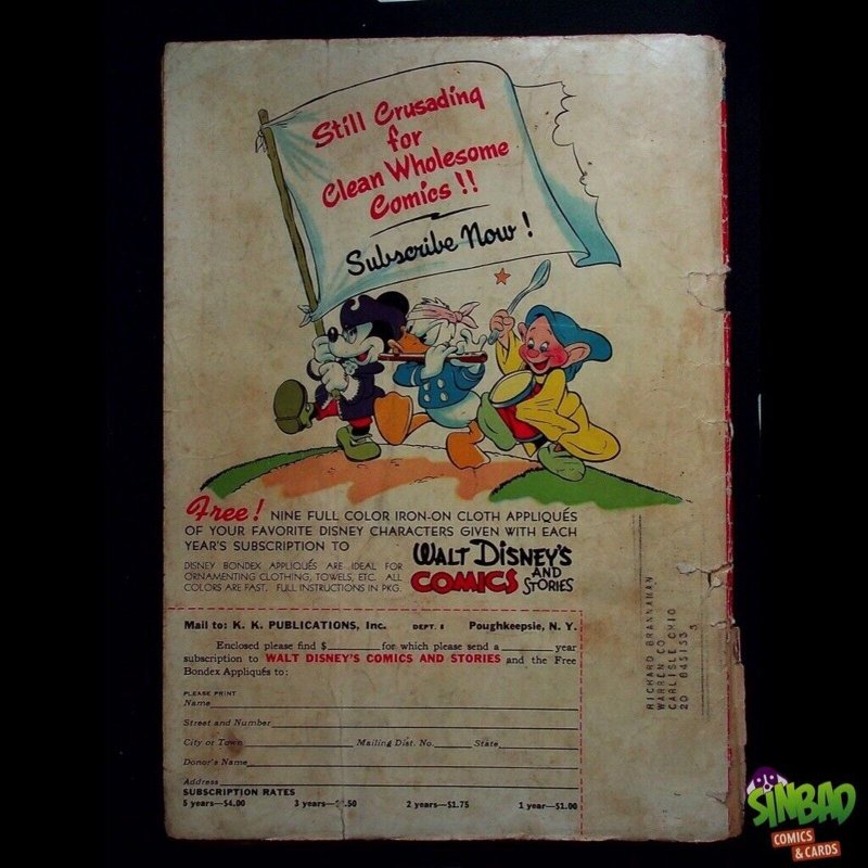 Walt Disney's Comics and Stories 107