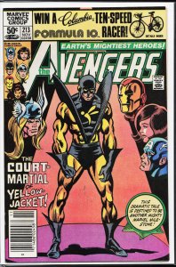 The Avengers #213 (1981) The Avengers