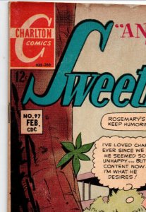 Sweethearts #97 - Giordano - Romance - Charlton - 1968 - FN