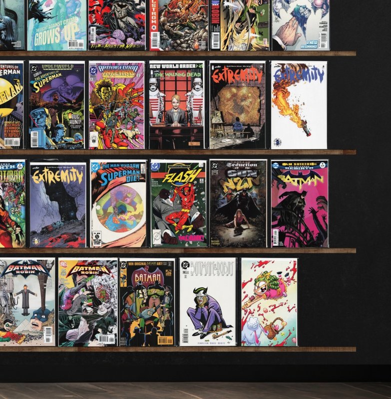 Huge Lot 140+ Comics with Superman / Batman, Batman And Robin, Jla & More!