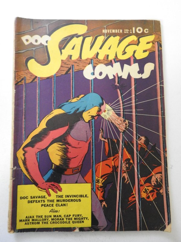 Doc Savage Comics #6 (1941) VG Condition