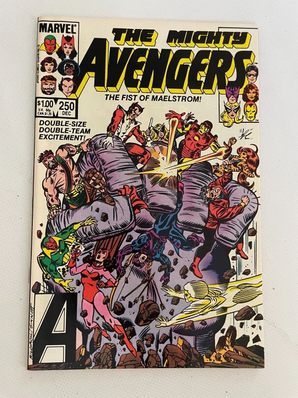 Avengers # 250 NM Marvel Comic Book Hulk Thor Iron Man Captain America 26 J255
