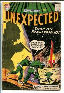 TALES OF THE UNEXPECTED #41 1959-DC-2ND SPACE RANGER STORY-vg