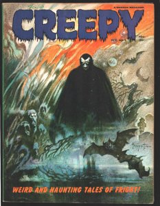 Creepy #5 1964-Frank Frazetta vampire cover-Angelo Torres-Alex Toth-Joe Orlan...