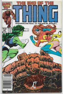 Thing V1 #1-36 (complete set) 1st Ms. Marvel #35 Fantastic Four comics lot of 36