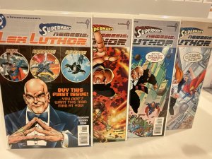 Superman’s Nemesis Lex Luthor Complete Set 1-4  1999  9.0 (our highest grade)