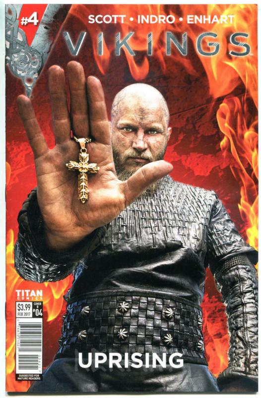 VIKINGS UPRISING #1 2 3 4, NM, Titan, Ragnar, Rollo, Lagertha, 2016, 1-4 set B