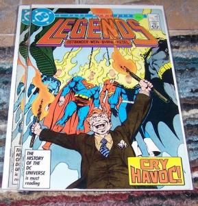 legends comic #4 2nd apperance suicide squad+  john byrne superman batman**