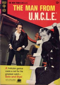 Man from U.N.C.L.E., The #7 VG ; Gold Key | low grade comic UNCLE July 1966