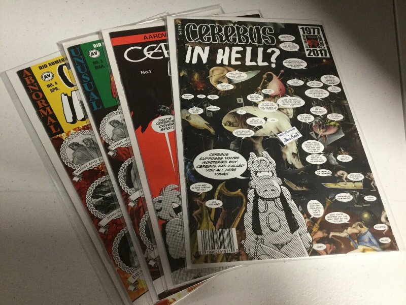 Cerebus In Hell 0 1 3 4 Nm Near Mint Aardvark Vanaheim