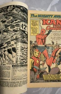 Avengers #8, 1st appearance of Kang the Conqueror, 1964, see description