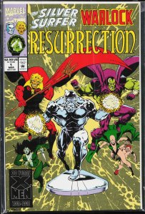 Silver Surfer/Warlock: Resurrection #1 (1993) Warlock