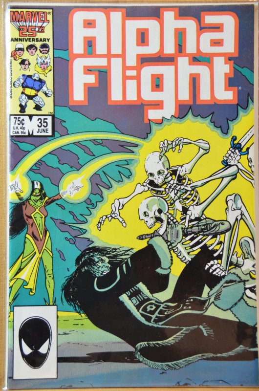 Alpha Flight #35 (1986) VF+