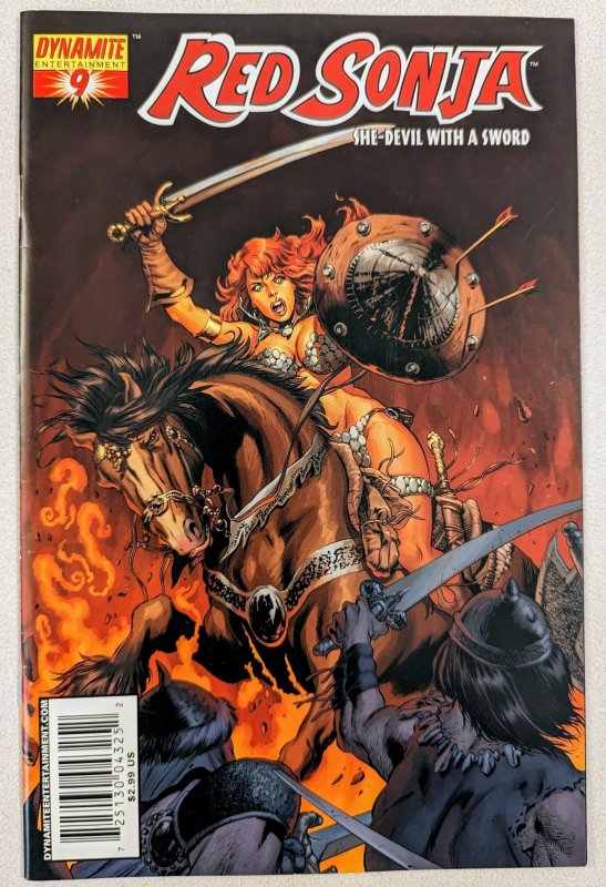 Red Sonja #9 NM Gorgeous Mike Perkins Cover (2006)