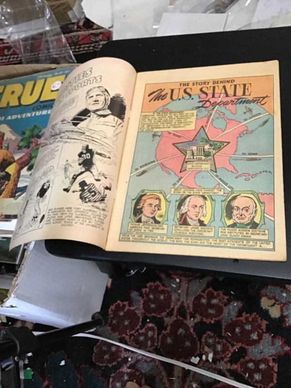 True Comics #75 U.S.. State Department!  Tommy Dorsey! Mid-grade! FN Wow!