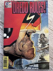 Dredd Rules! #5 (1991) NM / VF +