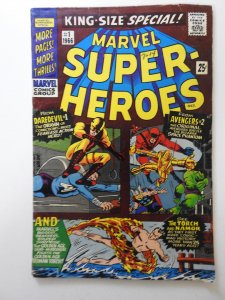 Marvel Super-Heroes King-Size Special #1 (1966) Classic Marvel Tales! Solid VG+!
