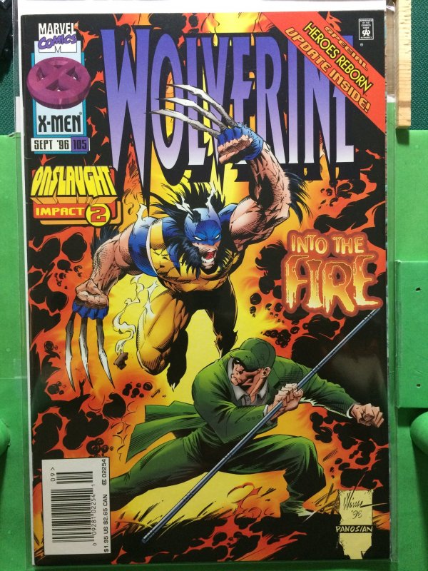 Wolverine #105 Onslaught Impact 2