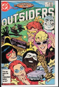Adventures of the Outsiders #38 (1986) The Outsiders