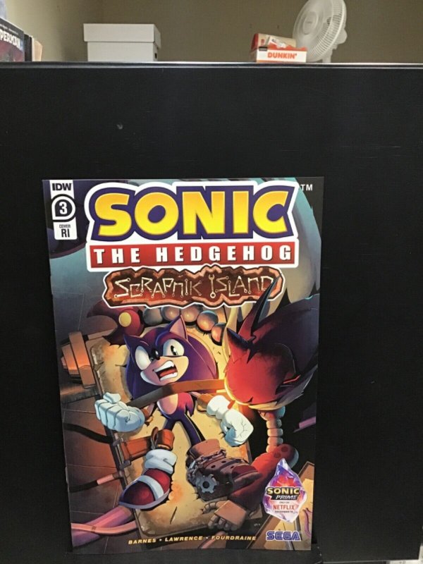 IDW Publishing Sonic The Hedgehog Scrapnik Island #3 (1:10 Incentive  Variant) 