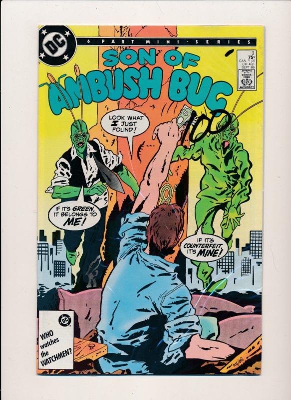 DC Comics MIXED LOT AMBUSH BUG #1,#2,#3,#3,#4 FINE/VERY FINE (HX766)