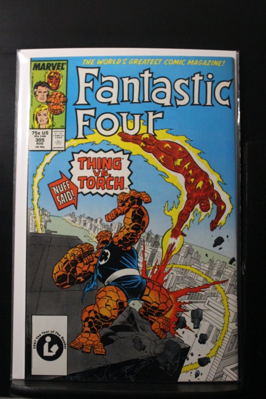 Fantastic Four #305 Newsstand Edition (1987)