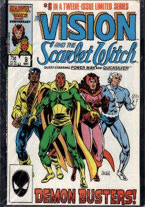 The Vision and the Scarlet Witch #8 (1986) Scarlet Witch