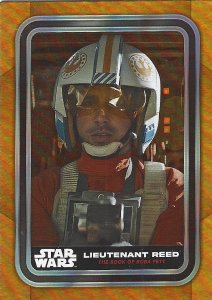 2023 Topps Star Wars Flagship #13 Lieutenant Reed Gold Parallels