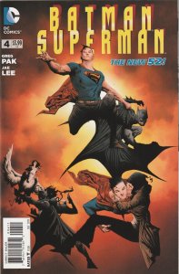 Batman Superman # 4 Cover A NM DC New 52 2013 [T2]