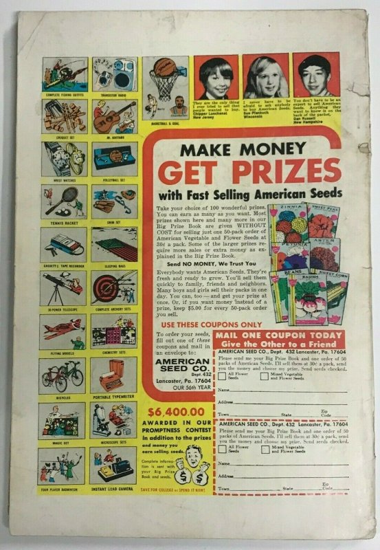 SHAZAM#12 VG 1973 DC BRONZE AGE COMICS