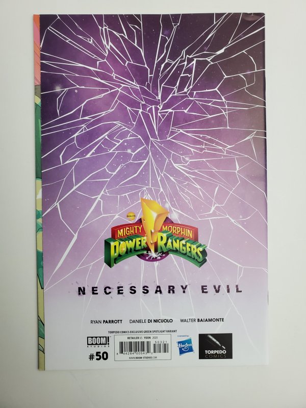 Mighty Morphin Power Rangers #50 Green Ranger Color Splash Variant