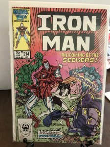 Iron Man 214  9.0 (our highest grade) 1987  Spider-Woman!