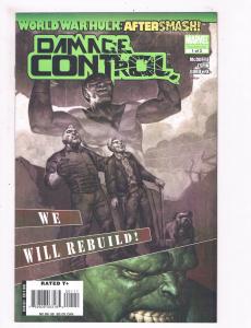 Damage Control # 1 NM Marvel Comic Books World War Hulk Aftersmash Hulk WOW! SW6