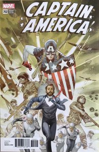 CAPTAIN AMERICA Comic Issue 702 Tedesco Connecting Covers Variant — 2017 MARVEL