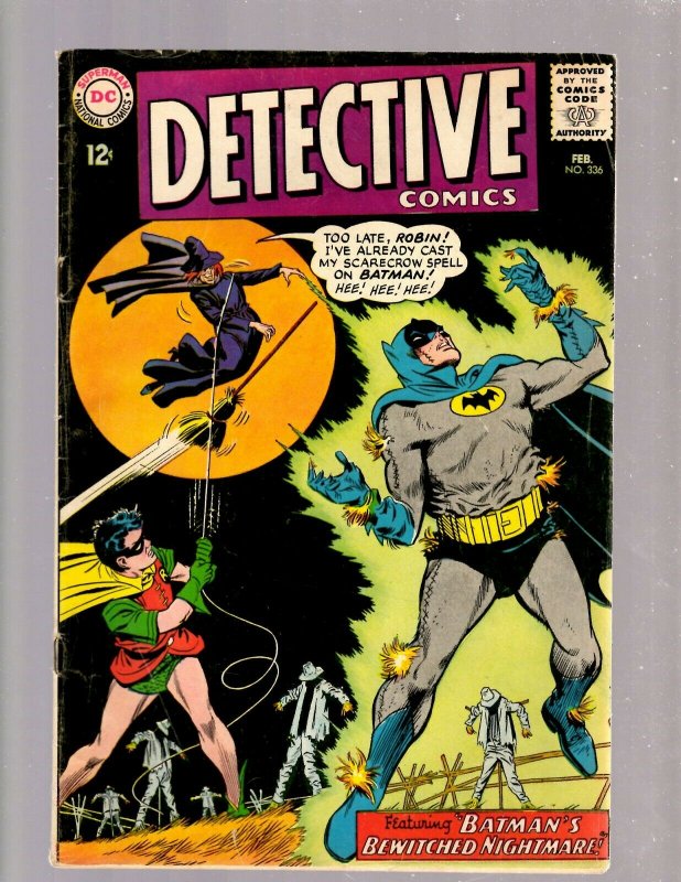 Detective Comics # 336 FN DC Comic Book Batman Batgirl Robin Gotham Joker JK7