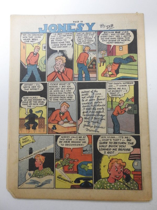The Spirit #247 (1945) Newsprint Comic Insert Rare!