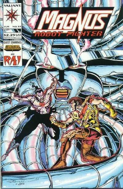 Magnus Robot Fighter (1991 series) #37, VF+ (Stock photo)