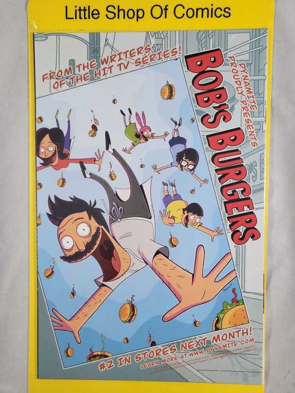 Bob's Burgers #1 1st Print 2014 Dynamite Entertainment