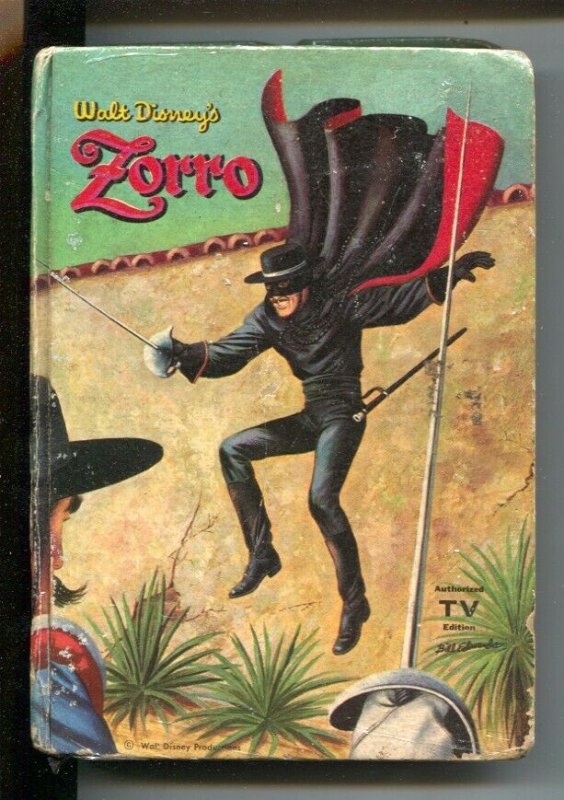 Zorro #1535 1958-Whitman-adapted from Walt Disney series-Johnston McCulley-He... 