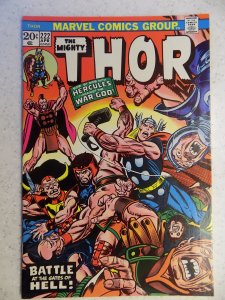 THE MIGHTY THOR # 222 MARVEL GODS JOURNEY ACTION ADVENTURE
