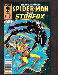 Marvel Team-Up #143 ~ Spider-Man & Starfox / Shifts and Planes ~ 1984 (7.5) WH