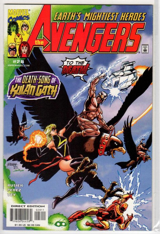 Avengers #28 Direct Edition (2000) 9.4 NM