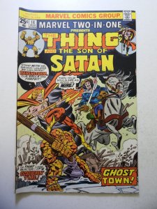 Marvel Two-in-One #14 (1976) FN Condition MVS Intact