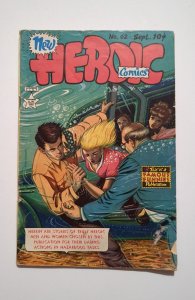 New Heroic Comics #62 (1950) VG 4.0 DOUBLE COVER