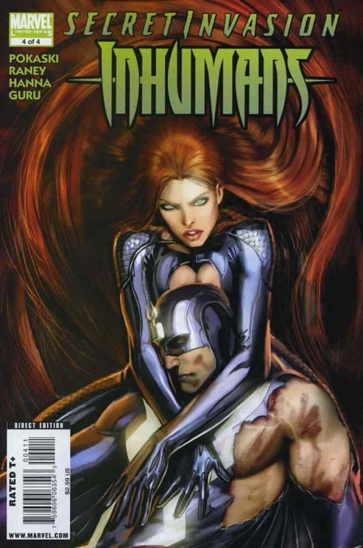 Secret Invasion: Inhumans #4 VG; Marvel | low grade comic - save on shipping - d