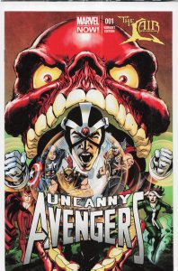 Uncanny Avengers #1 The Lair Cover (2012)
