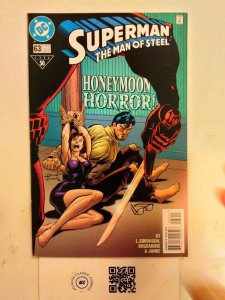 Superman The Man of Steel #63 VF- DC Comics comic book 15 JW48
