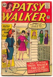 Patsy Walker #100 1962- FAN CLUB cover- Al Hartley G