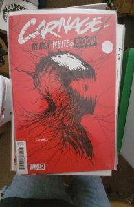 Carnage: Black, White & Blood #1 Gleason Cover A (2021)